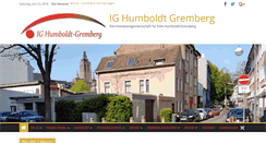 Desktop Screenshot of ig-humboldt-gremberg.de
