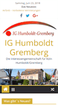Mobile Screenshot of ig-humboldt-gremberg.de